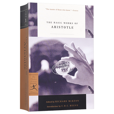 预售 英文原版 The Basic Works of Aristotle亚里士多德作品