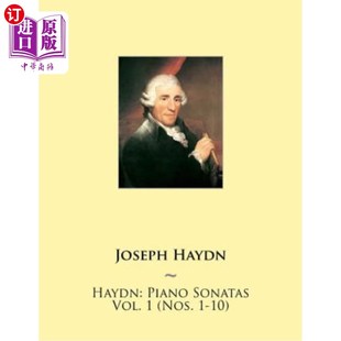 Sonatas 10号 第1 海顿：钢琴奏鸣曲第1卷 Nos. Vol. Piano 海外直订Haydn