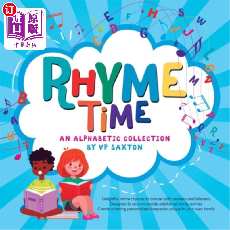 海外直订Rhyme Time: An Alphabetic Collection 押韵的时间：一个字母集合