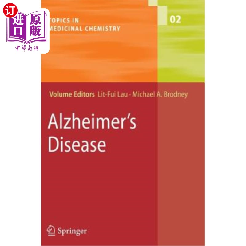 海外直订Alzheimer's Disease 阿尔茨海默病