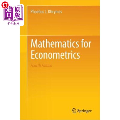 海外直订Mathematics for Econometrics 计量经济学数学