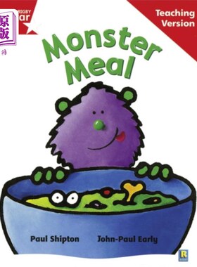 海外直订Rigby Star Guided Reading Red Level: Monster Mea... 瑞格比星引导阅读红色关卡:怪物餐教学版