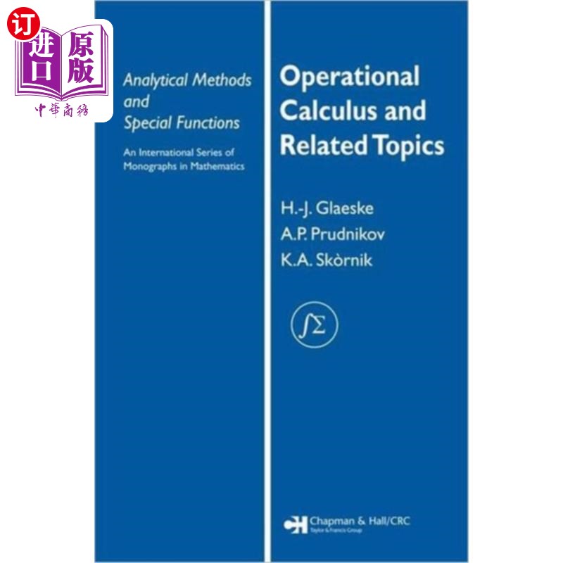 海外直订Operational Calculus and Related Topics 运算微积分及相关课题
