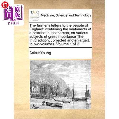 海外直订医药图书The Farmer's Letters to the People of England: Containing the Sentiments of a Pr 农民给英国人民的信