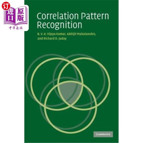 海外直订Correlation Pattern Recognition 相关模式识别