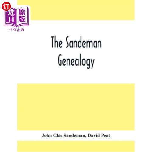 海外直订The Sandeman Genealogy 桑德曼家谱