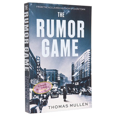 预售 谣言游戏 The Rumor Game 英文原版 Thomas Mullen 犯罪推理惊悚悬疑小说【中商原版】