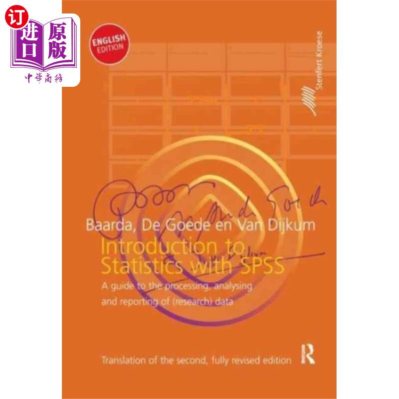 海外直订Introduction to Statistics with SPSS SPSS统计入门