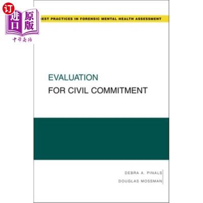 海外直订Evaluation for Civil Commitment 民事承诺评估