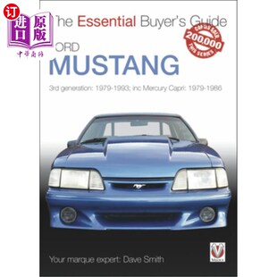 海外直订Ford Mustang: 3rd Generation: 1979-1993; Inc Mercury Capri: 1979-1986 福特野马:第三代:1979-1993;水星卡普里: