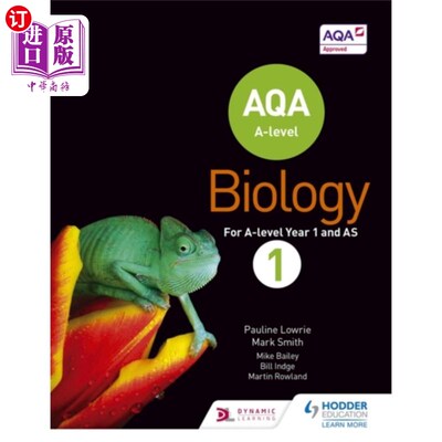 海外直订AQA A Level Biology Student Book 1 AQA A级生物学生书1