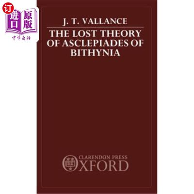 海外直订医药图书Lost Theory of Asclepiades of Bithynia 碧眼蛔虫丢失理论