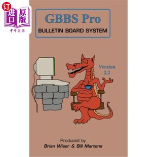 海外直订GBBS Pro Bulletin Board System GBBS专业公告栏系统