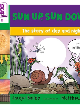 科学工作解码 白天和黑夜 Science Works Sun Up Sun Down The story of day and night 英文原版 儿童知识绘本【中商原版】