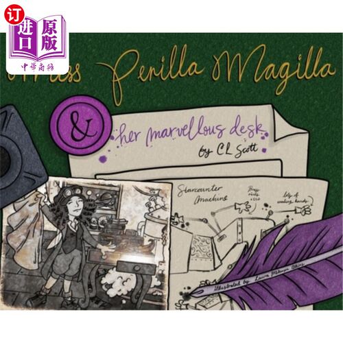海外直订Miss Perilla Magilla and her Marvellous Desk 佩莉拉·马吉拉小姐和她的绝妙书桌