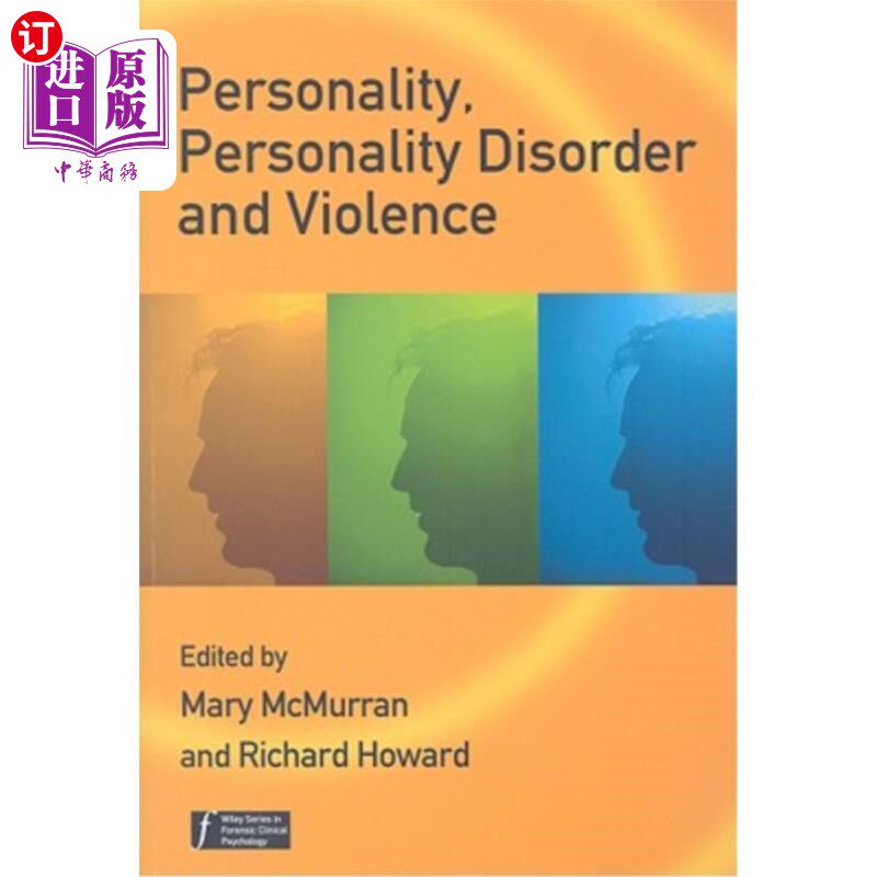 海外直订医药图书Personality, Personality Disorder and Violence 人格，人格障碍和暴力