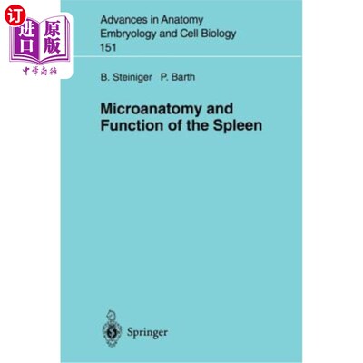 海外直订医药图书Microanatomy and Function of the Spleen 脾脏的显微解剖和功能