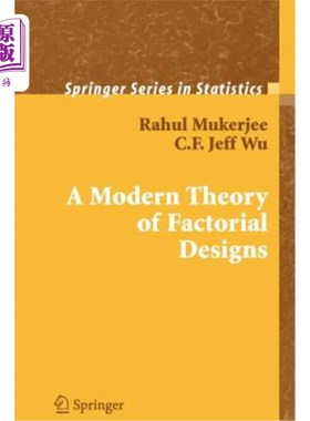 海外直订A Modern Theory of Factorial Design 现代因式设计理论