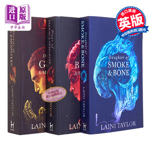 Book 烟雾和骨头 英文原版 奇幻小说3册套装 现货 Trilogy Bone 女儿系列 and Smoke 莱妮泰勒 Daughter 中商原版