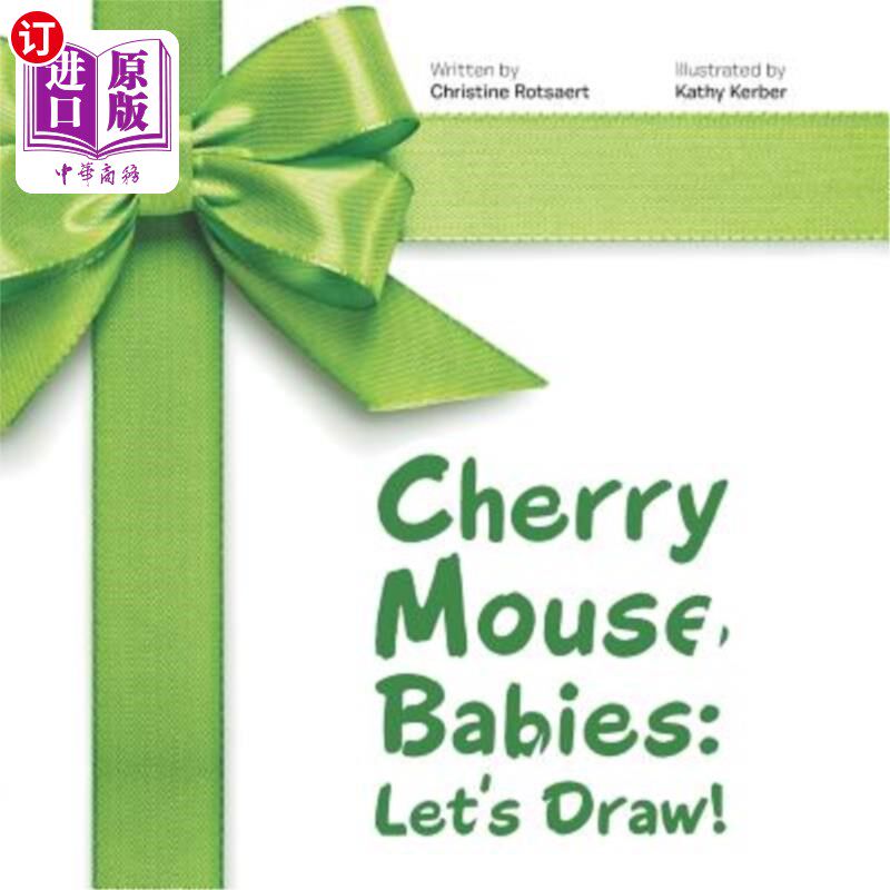 海外直订Cherry Mouse Babies: Let's Draw! 樱桃鼠宝宝：让我们画画吧！