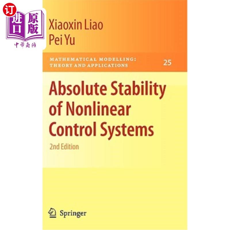 海外直订Absolute Stability of Nonlinear Control Systems 非线性控制系统的绝对稳定性