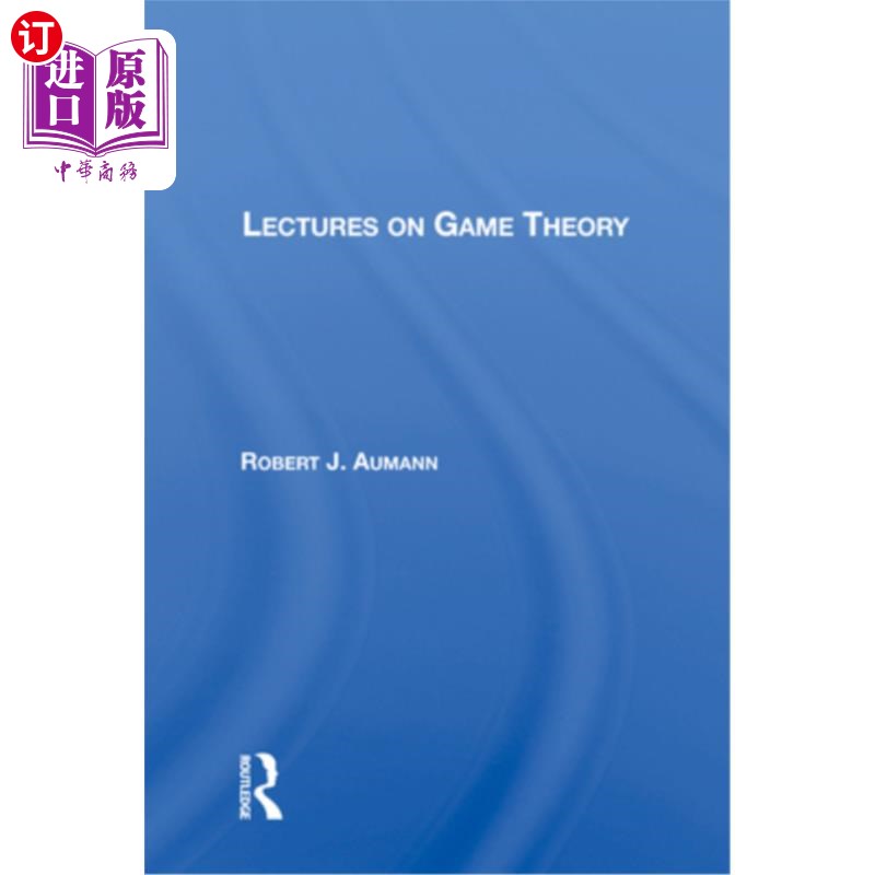 海外直订Lectures on Game Theory 博弈论讲座