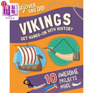发现和行动 海外直订Discover Vikings 维京人 and