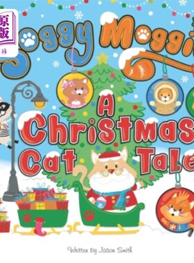 海外直订Soggy Moggie: A Christmas Cat Tale 湿透的猫:一个圣诞猫的故事