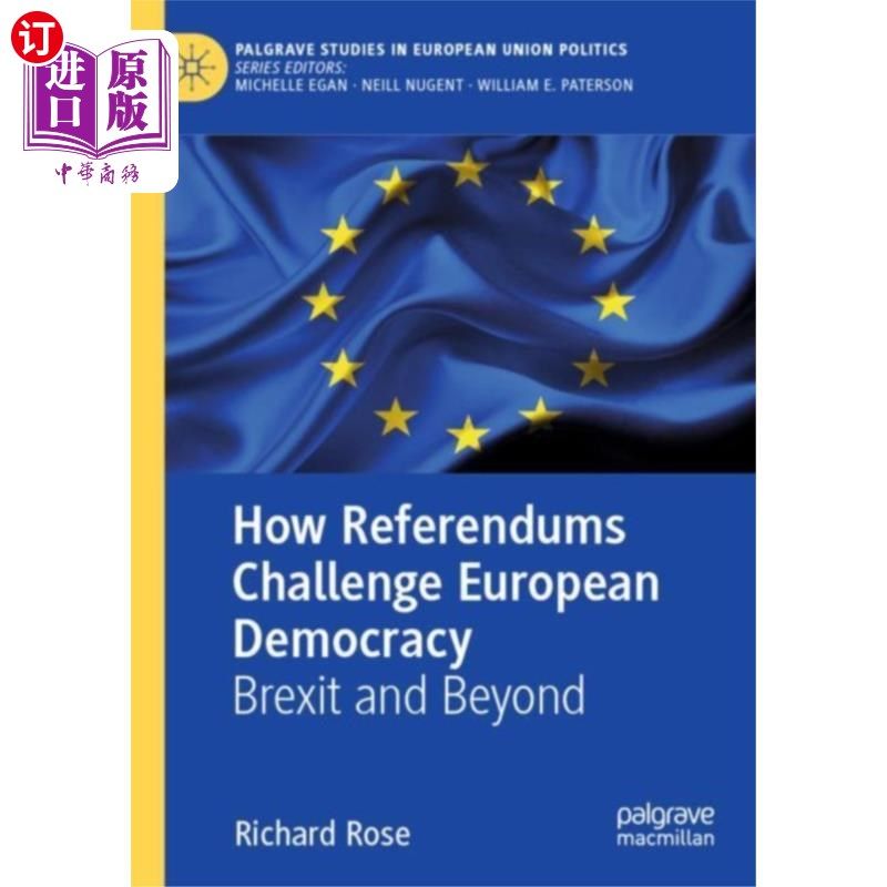 海外直订How Referendums Challenge European Democracy 公投如何挑战欧洲民主