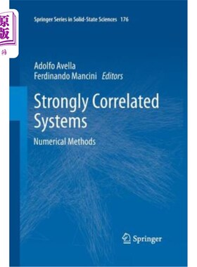 海外直订Strongly Correlated Systems: Numerical Methods 强相关系统:数值方法