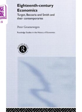 海外直订Eighteenth Century Economics 18世纪经济学
