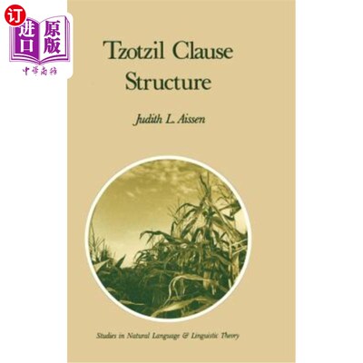 海外直订Tzotzil Clause Structure Tzotzil从句结构