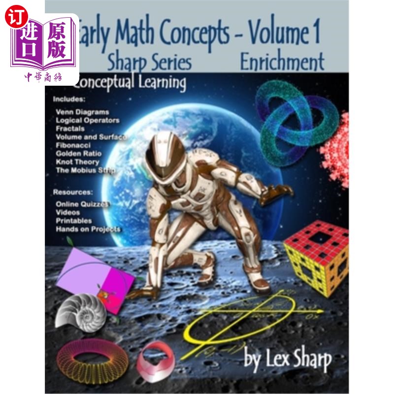 海外直订Early Math Concepts - Volume 1: Enrichment, Conceptual Learning 早期数学概念-卷一：充实，概念学习