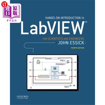 海外直订Hands-On Introduction to LabVIEW for Scientists and Engineers 面向科学家和工程师的LabVIEW实践介绍