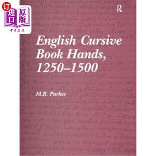 Cursive 1500 Book 1250 英国草书手 Hands 海外直订English