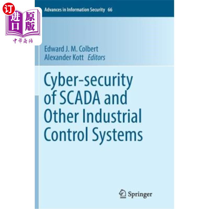 海外直订Cyber-Security of Scada and Other Industrial Control Systems Scada和其他工业控制系统的安全