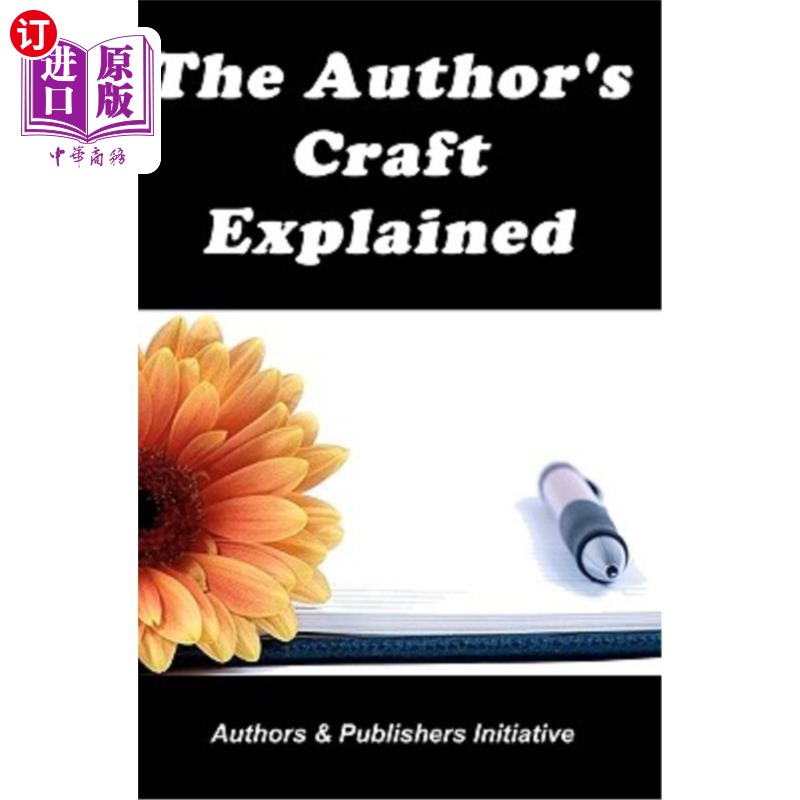 海外直订The Author's Craft Explained作者的手艺说明