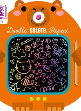 海外直订Doodle. Delete. Repeat. 涂鸦。删除。重复。