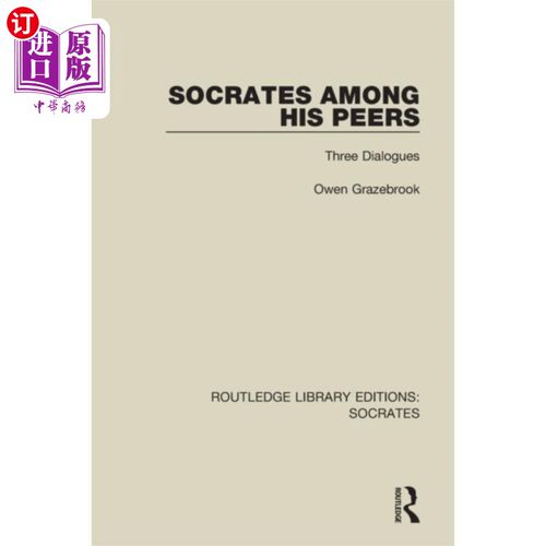 海外直订Socrates Among His Peers 苏格拉底与同伴