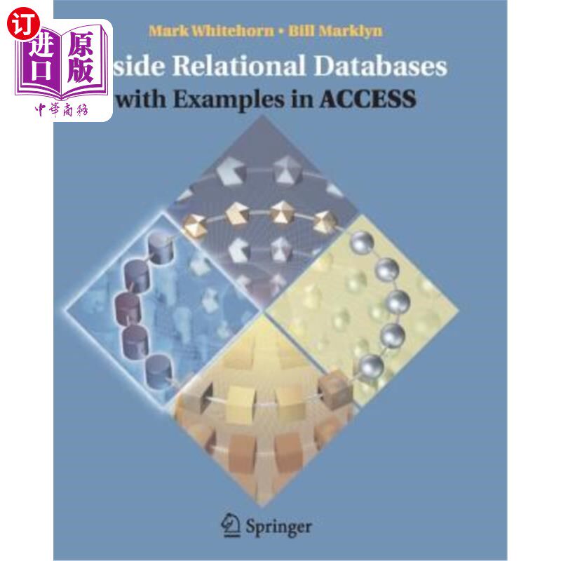海外直订Inside Relational Databases with Examples in Access 在关系数据库中使用Access中的示例