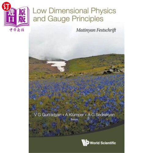 海外直订Low Dimensional Physics And Gauge Principles: Matinyan's Festschrift 低维物理与规范原理：马蒂扬的Festschrift