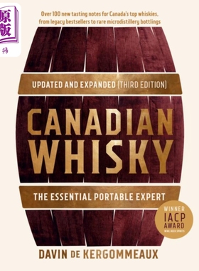 加拿大威士忌 修订和扩展版 第三版 Canadian Whisky 英文原版 Davin de Kergommeaux 酒文化 美食指南【中商原版】