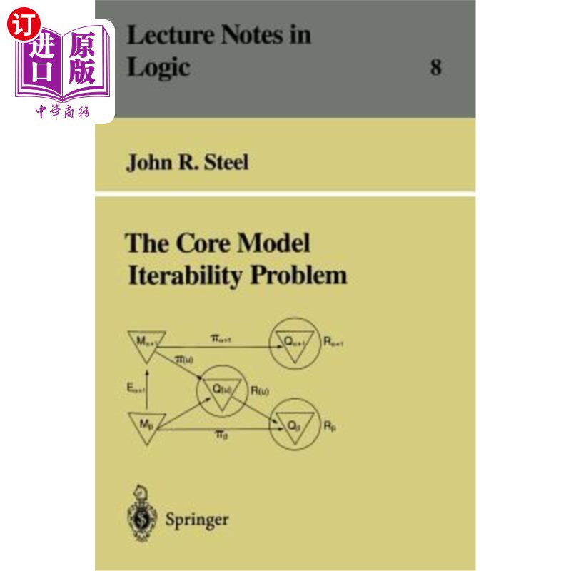海外直订The Core Model Iterability Problem 核心模型不可测性问题