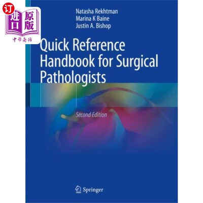 海外直订医药图书Quick Reference Handbook for Surgical Pathologists 外科病理学家快速参考手册
