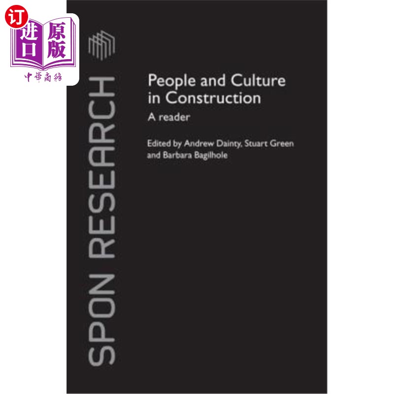 海外直订People and Culture in Construction: A Reader 建筑中的人与文化:读本