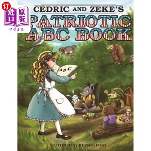 Diary Zeke 海外直订Cedric Patriotic Wurtherington 塞德里克和齐克 The Book ABC Wurthe 2合1爱国ABC书 and