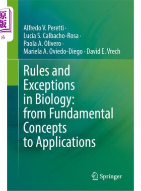 海外直订Rules and Exceptions in Biology: from Fundamenta... 生物学中的规则和例外：从基本概念到应用
