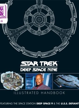 海外直订Star Trek: Deep Space 9 & The U.S.S Defiant Illu... 星际迷航：深空9号和美国挑衅插图手册