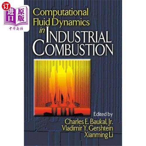 海外直订Computational Fluid Dynamics in Industrial Combu... 工业燃烧中的计算流体动力学