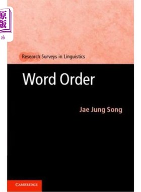 海外直订Word Order 词序